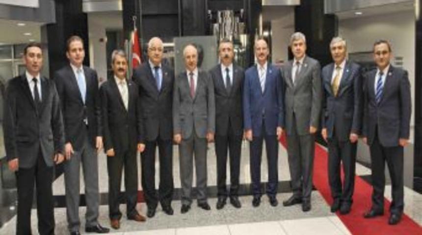 TBMM Bilim Ve Sanayi Komisyonu &Uuml;yeleri Kayseri'yi Ziyaret Etti
