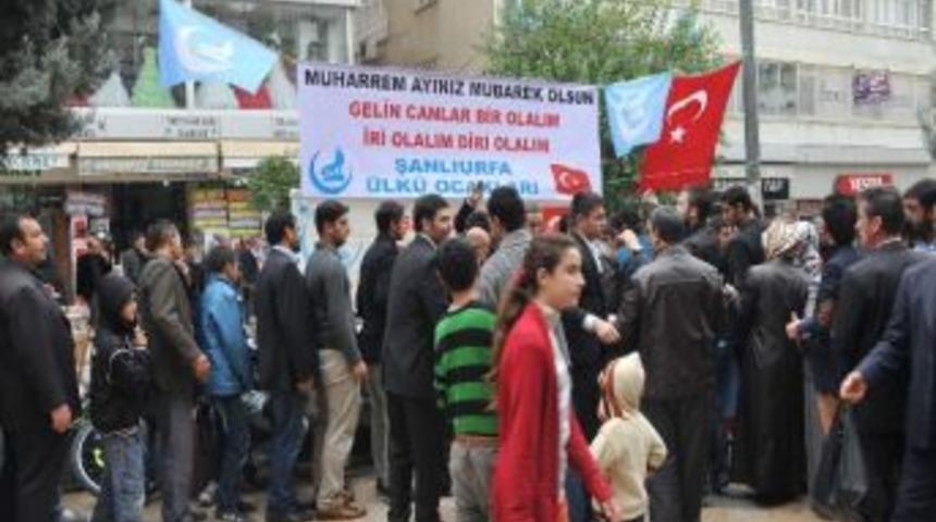 &Uuml;lk&uuml; Ocakları'ndan Şanlıurfalılara Aşure İkramı