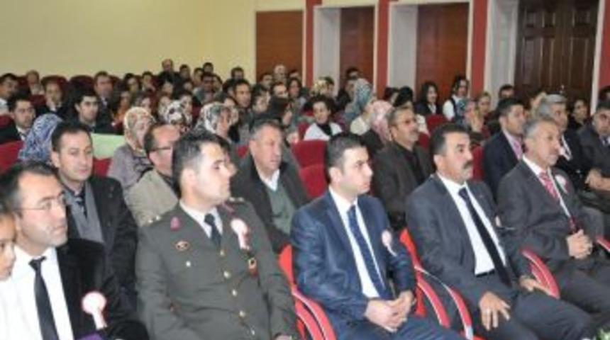 &Ccedil;i&ccedil;ekdağı&rsquo;nda 24 Kasım &Ouml;ğretmenler G&uuml;n&uuml; Kutlandı