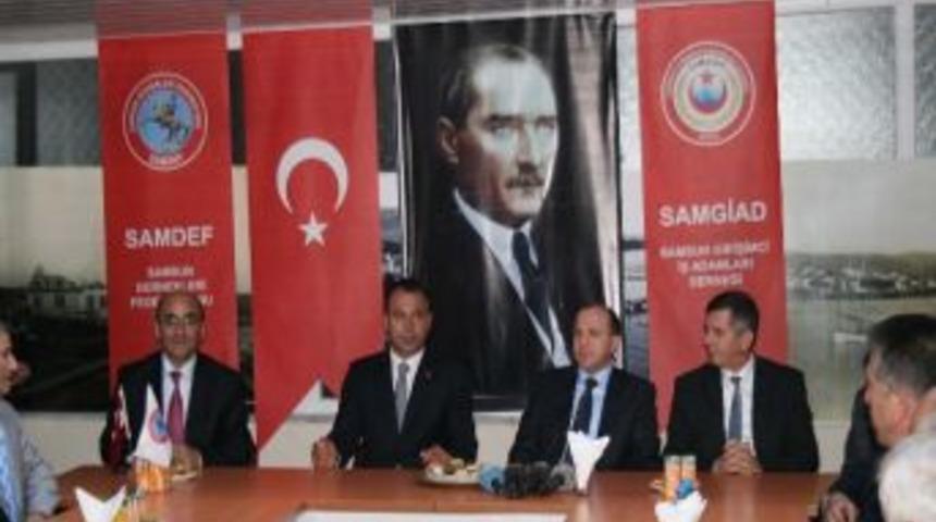 Sgk Başkanı Acar'dan Samsun Dernekleri Federasyonu'na Ziyaret