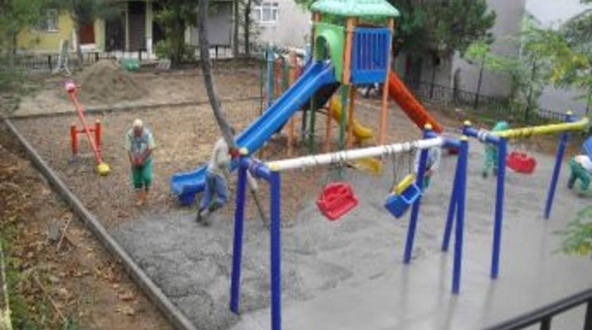 Huzur Parkı Yeniden D&uuml;zenleniyor