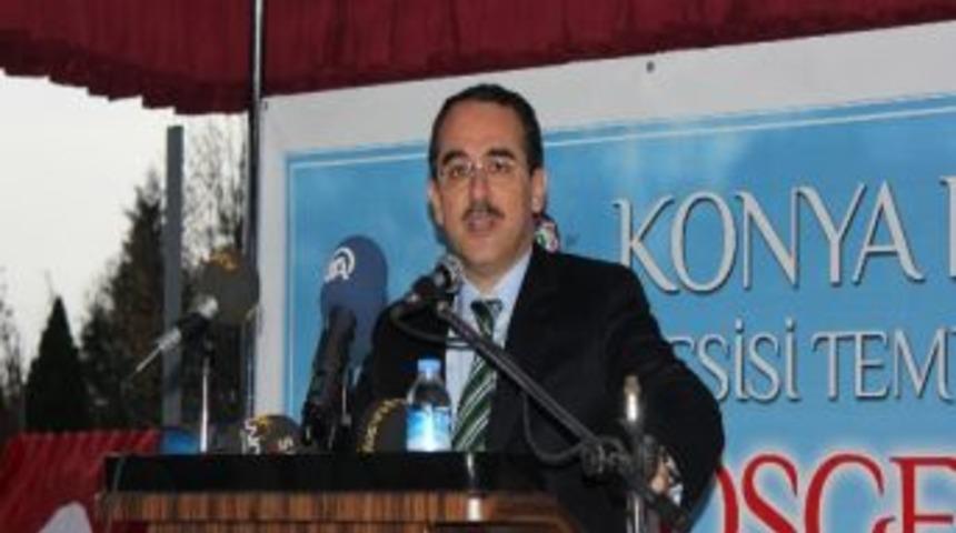 Bakan Ergin, Temel Atma T&ouml;renine Katıldı