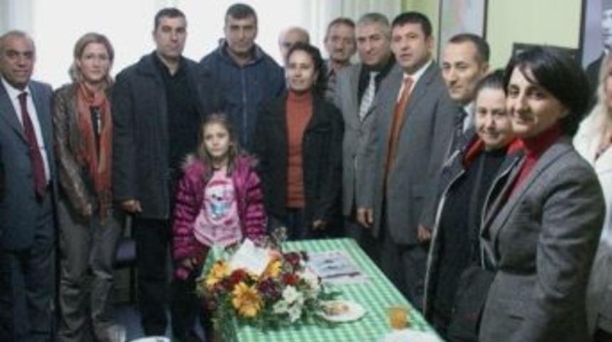 Milletvekili Ağbaba'dan Eğitim-iş'e Ziyaret