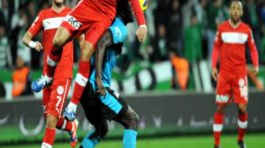 Bursaspor: 1 &ndash; Medical Park Antalyaspor: 1 (