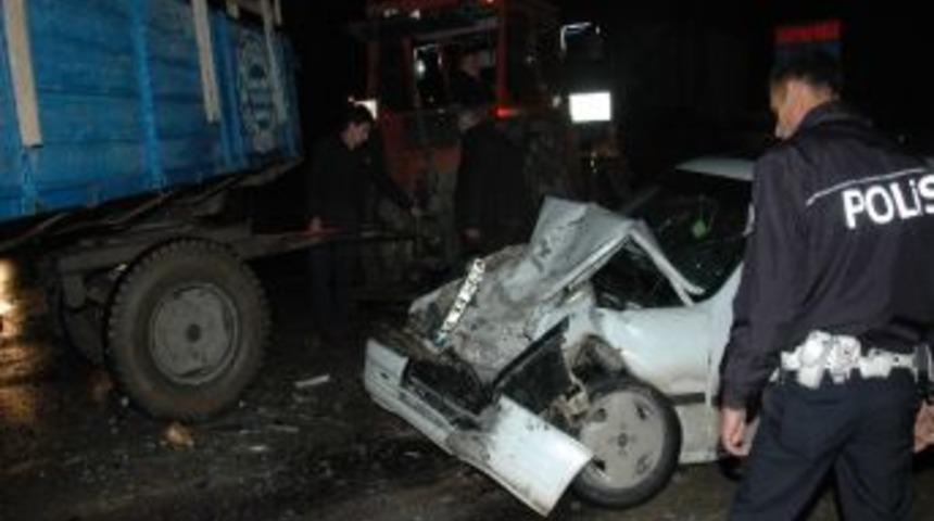 Elbistan'da Trafik Kazası: 1 Yaralı