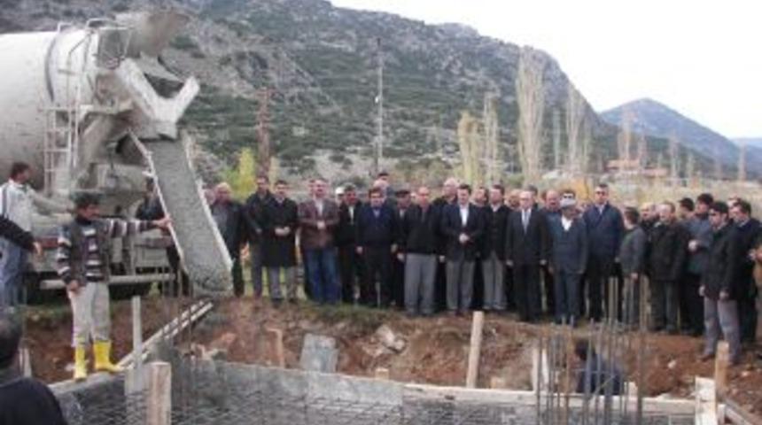 Yenişarbademimli&rsquo;ye Yapılacak Olan Ilk &Ouml;zel Yurdunun Temeli T&ouml;renle Atıldı