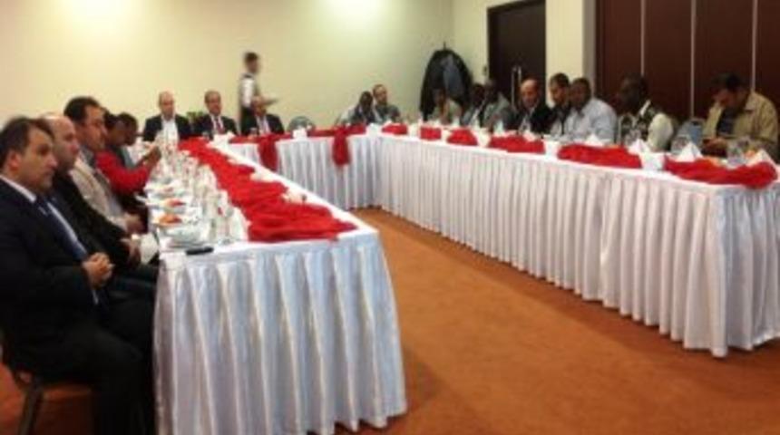 T&uuml;rk Işadamları, 'Uluslararası Afet Y&ouml;netimi&rsquo; Fuarının Davetlilerini Ağırladı