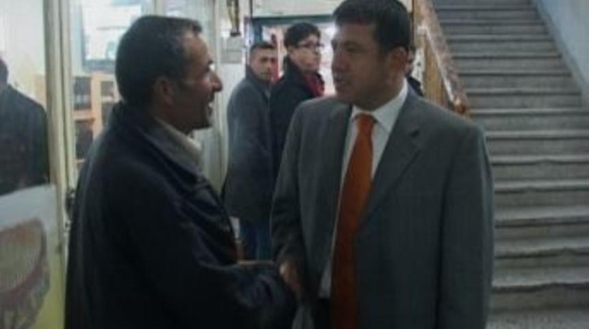 Milletvekili Veli Ağbaba, Esnafı Ziyaret Etti