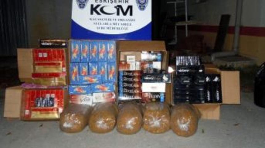 Eskişehir'de Ka&ccedil;ak Sigara Operasyonu