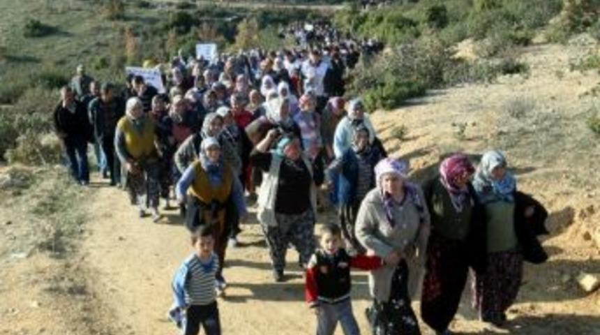 K&ouml;yl&uuml;n&uuml;n Taş Ocağı Tepkisi