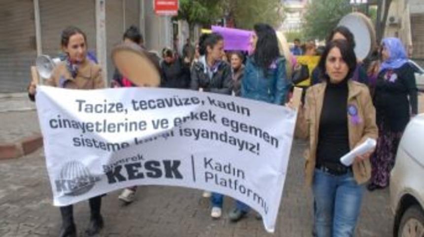Kadına Şiddet Siverek&rsquo;te Protesto Edildi
