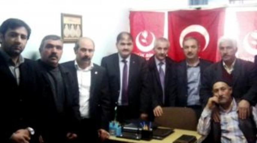 Bbp Pasinler İl&ccedil;e Başkanı Tuncay Yaşar, G&uuml;ven Tazeledi