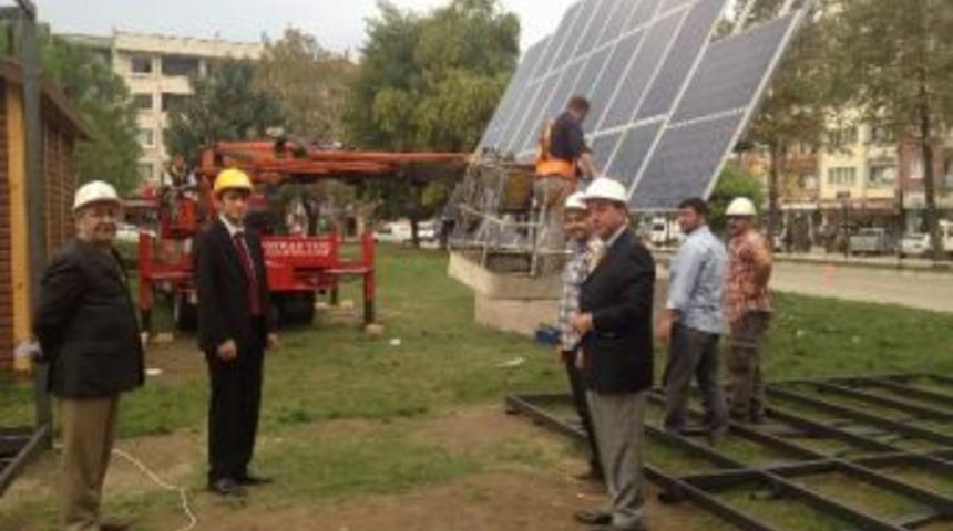 Gürsu’ Da Güneşten Enerji Üretimi Başladı