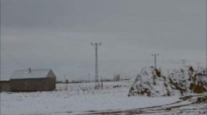 &Ccedil;aldıran'da Kar Yağışı
