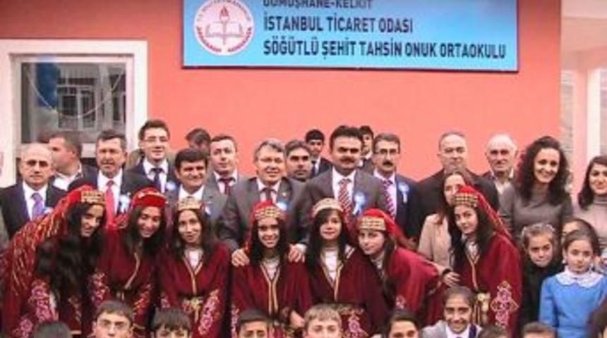 İTO'nun Şehit Hasan Tahsin Onuk Adına Yaptırdığı Okul A&ccedil;ıldı