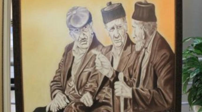 Amat&ouml;r Ressamlardan Profesyonel Sergi