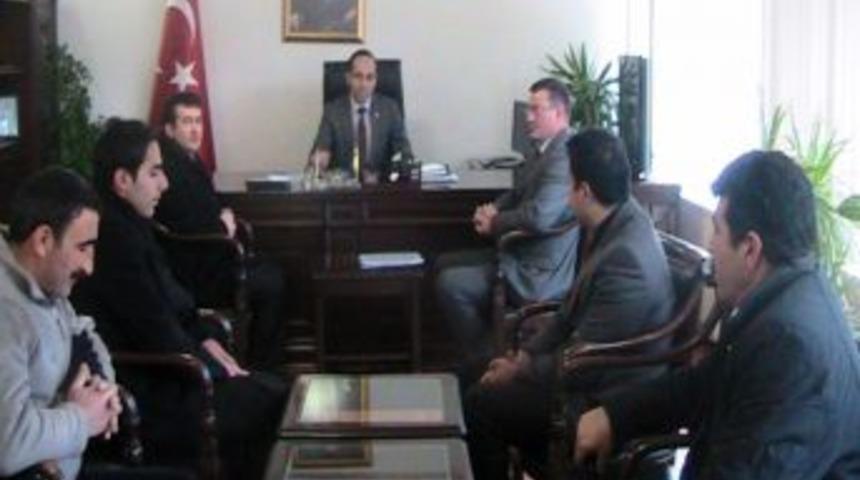 SEYDER &Uuml;yeleri, Susuz Kaymakamı Yılmaz&rsquo;ı Ziyaret Etti