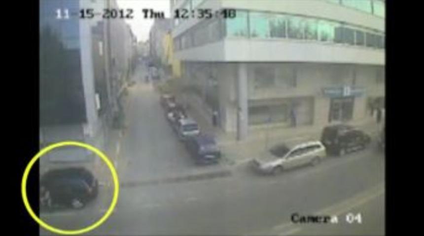 L&uuml;ks Ara&ccedil;tan Hırsızlık G&uuml;venlik Kamerasında