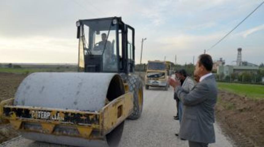 B&uuml;y&uuml;kşehir, Karataş'ın Da Yollarını Asfaltlıyor