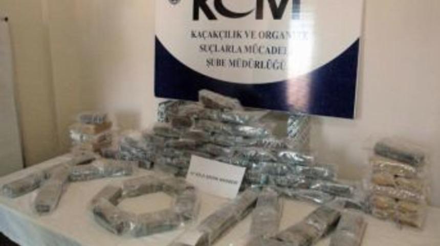 Eskişehir'de 41 Kilo Eroin Ele Ge&ccedil;irildi