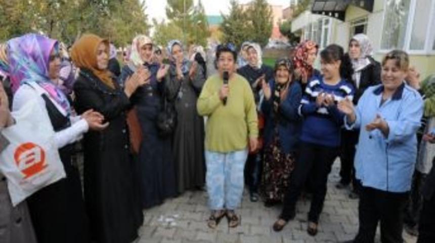 Şehitkamil&rsquo;in Kursiyerleri G&uuml;&ccedil;s&uuml;zler Yurdunu Ziyaret Etti