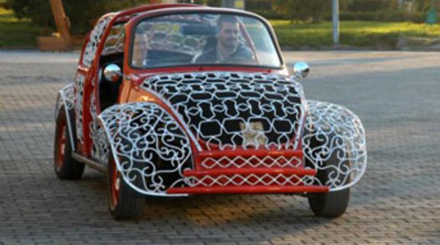 &Uuml;niversitenin havalı otomobili