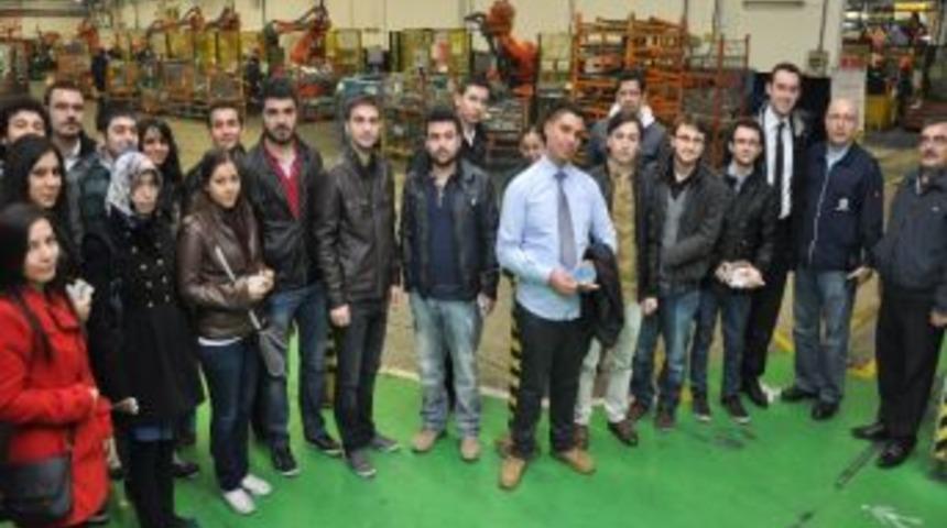 Gen&ccedil;ler Bursa Sanayiini Yakından Tanıyor