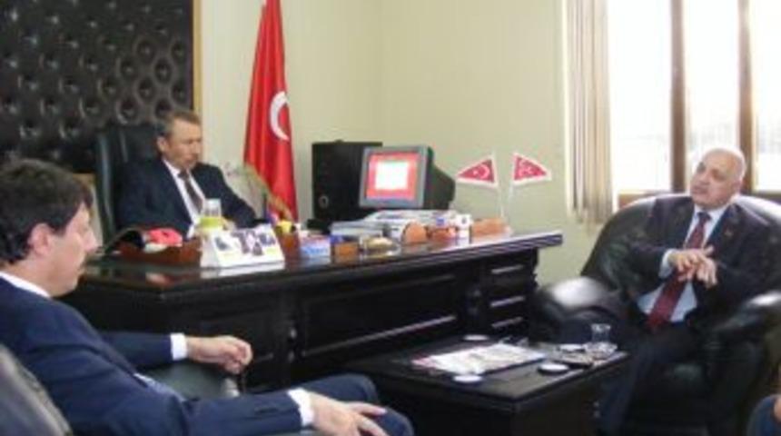 Tankut ve İzgioğlu'ndan teşkilat ziyaretleri