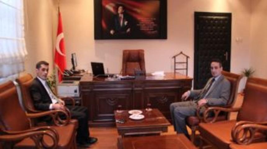 Vali Yardımcısı Kadir Taner Eser &Ccedil;ıldır Kaymakamını Ziyaret Etti