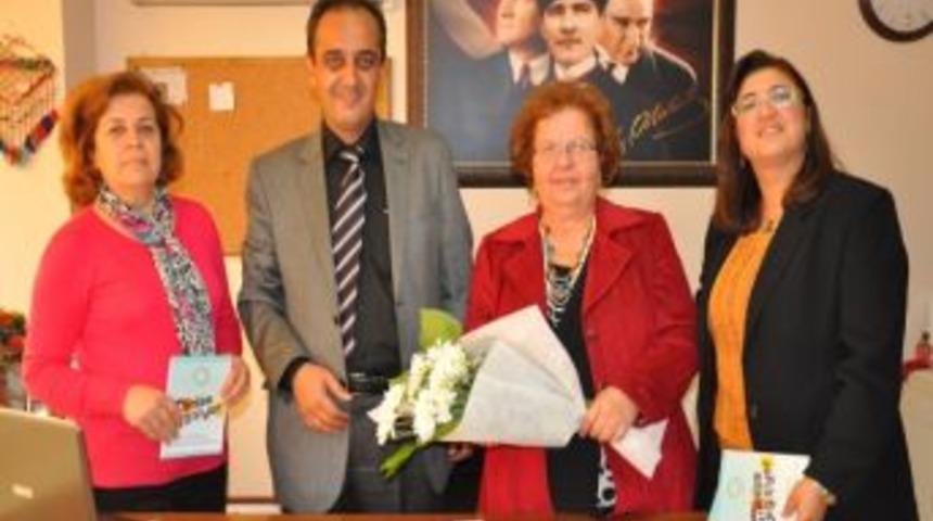 Belediye Kültür Müdürü Çamlıoğlu'na Tebrik Ziyareti