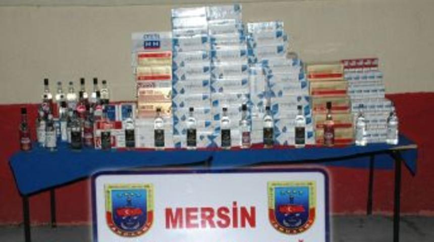 Tarsus&rsquo;ta Ka&ccedil;ak I&ccedil;ki Ve Sigara Operasyonu