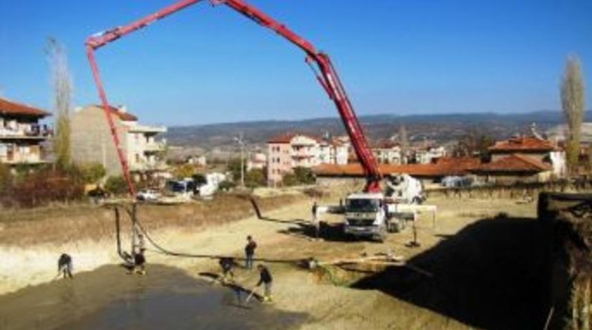 Hisarcık'ta Yapımına Başlanan 300 Kişilik &Ouml;ğrenci Yurdunda İnceleme