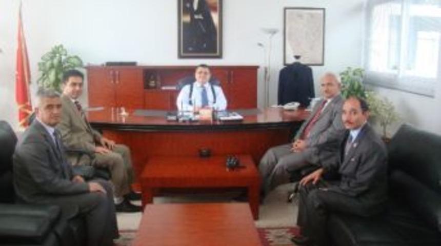 Başkan Sevinç’den Kaymakam Özarslan’a Ziyaret