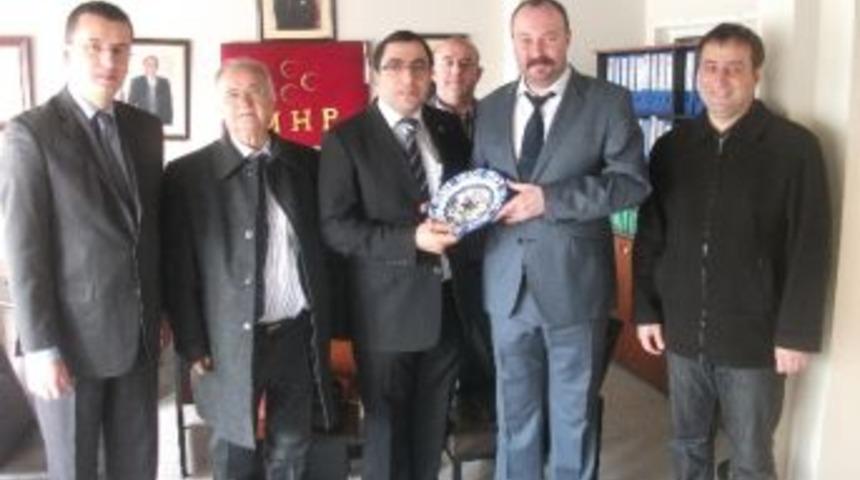 Baro Başkanı Yıldırım&rsquo;dan Mhp&rsquo;ye İade-i Ziyaret