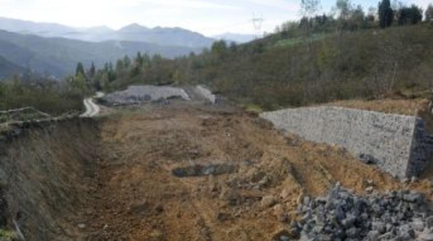 Trabzon'da Yol &Ccedil;alışmaları