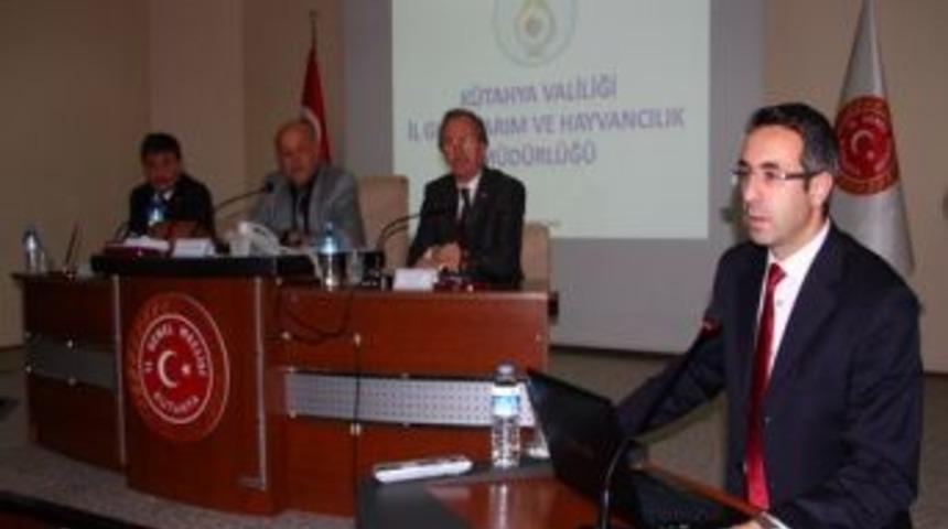 Fatih Satıcı, Meclise K&uuml;tahya Tarımını Anlattı