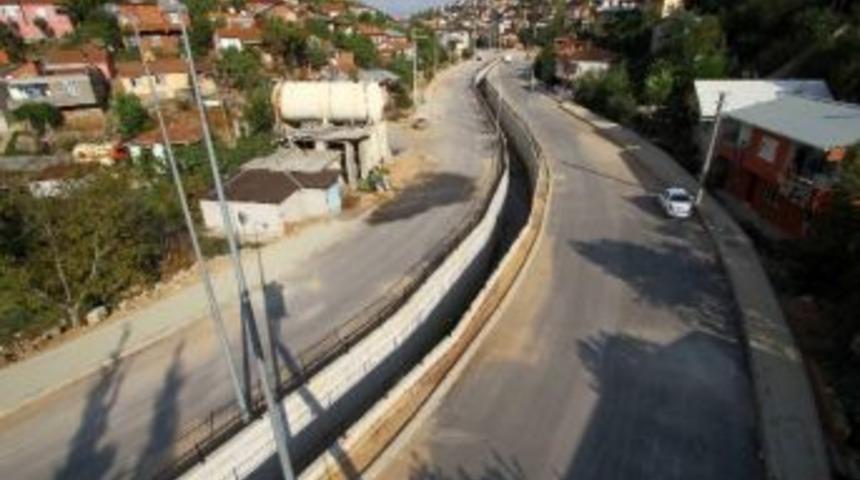 Baharderesi Caddesi'nde Altyapı &Ccedil;alışmaları Tamamlandı