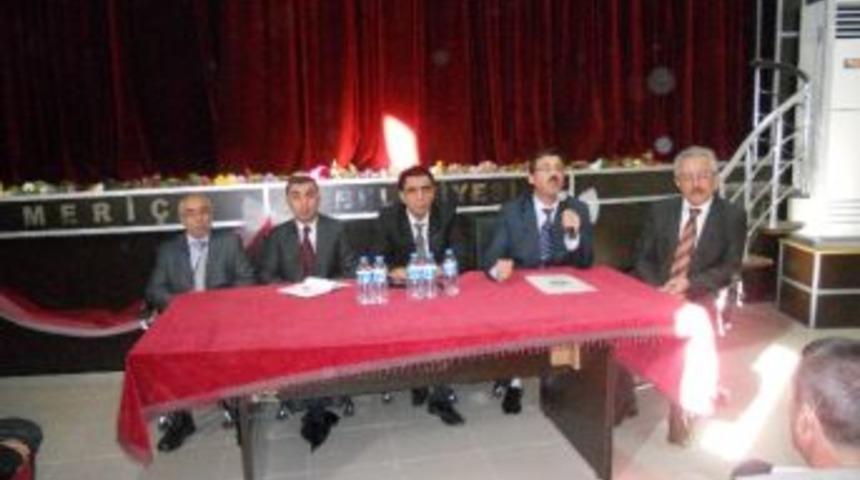 Meri&ccedil; İl&ccedil;esinde Arazi Toplulaştırma Toplantısı Yapıldı