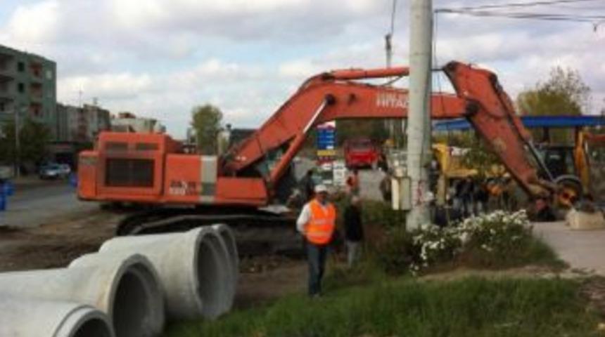 Soma&rsquo;da Kavşak &Ccedil;alışması S&uuml;r&uuml;yor