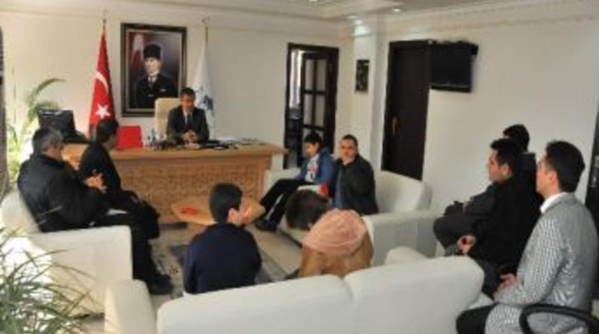 Başkan Oğul&rsquo;a Engelliler Eğitim Merkezinden Ziyaret
