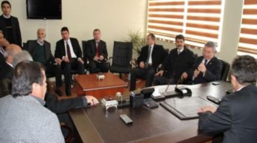 Karakelle Ve Başkan &Ccedil;akır&rsquo;dan Yeni Sanayi Y&ouml;netimine Ziyaret