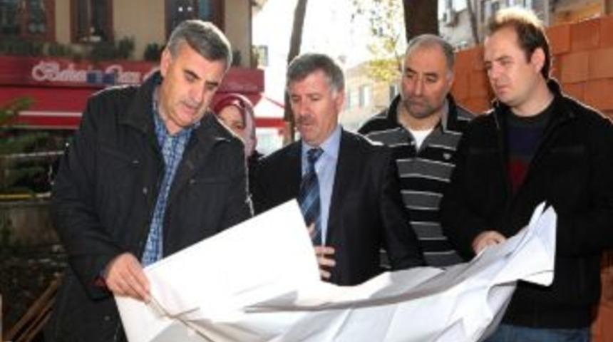 Ağa Camii Meydan &Ccedil;alışması Başladı