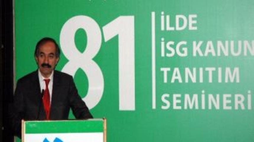 Erzurumda İş Sağlığı Ve G&uuml;venliği Semineri Yapıldı