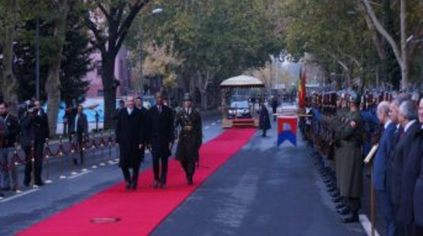 Başbakan Erdoğan, Senegal Başbakanı'nı Resmi T&ouml;renle Karşıladı