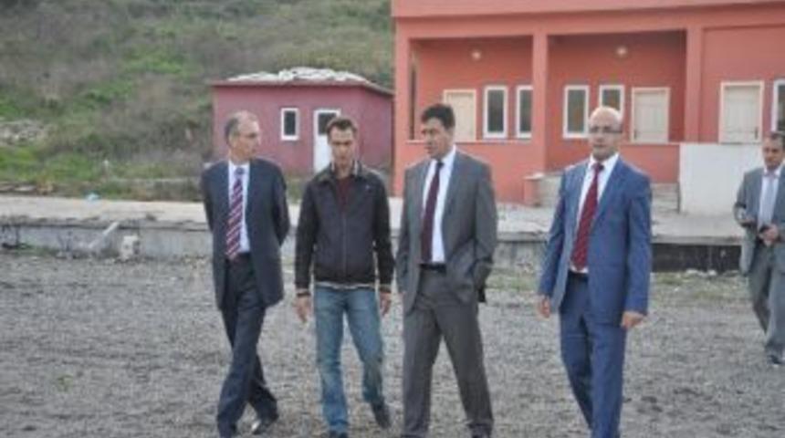 Kaymakam Malğa&ccedil; Ve Başkan &Ccedil;imenoğlu, Sahayı İnceledi