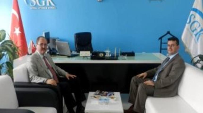 Gmka Genel Sekreterinden Sgk İl M&uuml;d&uuml;r&uuml;ne Ziyaret