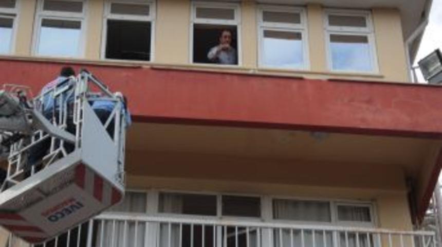 Alanya Devlet Hastanesi'nde Yangın Tatbikatı