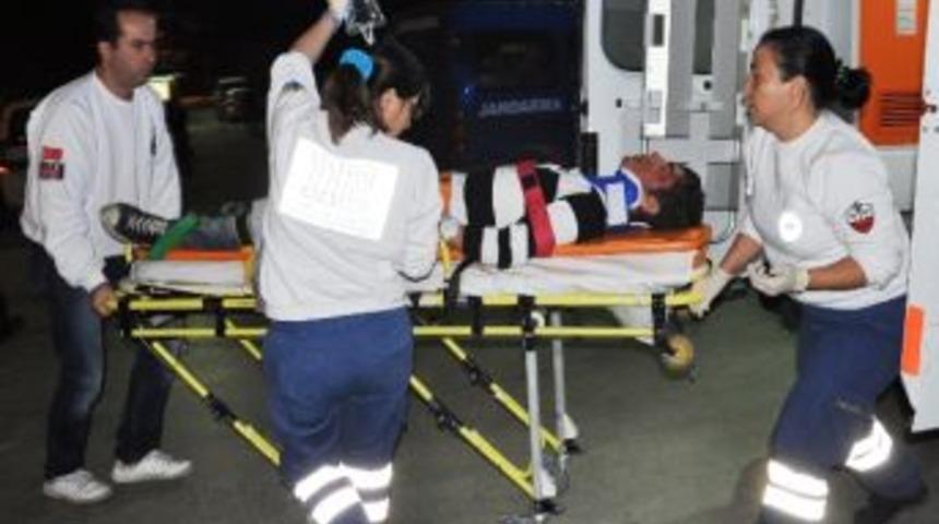 Otomobil İle Motosiklet &Ccedil;arpıştı: 1 Yaralı