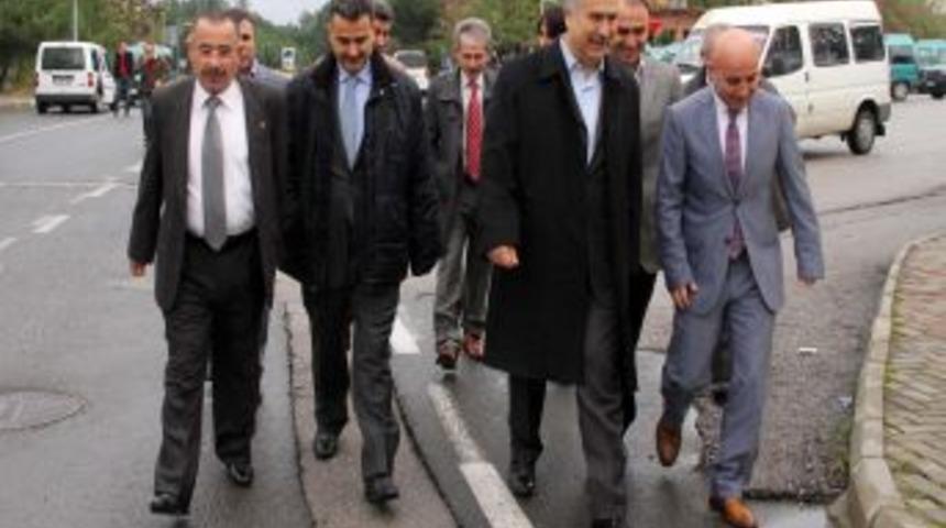 Milletvekili Demir'e Dolmuşculardan G&uuml;zergah Talebi