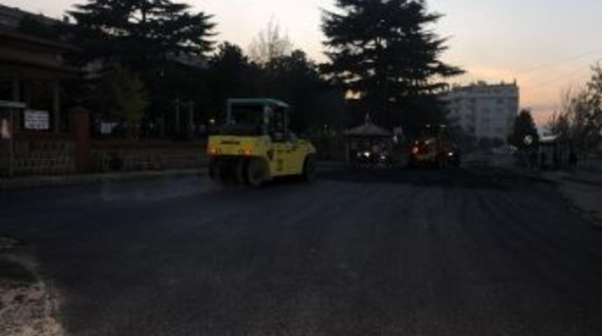 Trabzon Belediyesi&rsquo;nin Asfalt Mesaisi